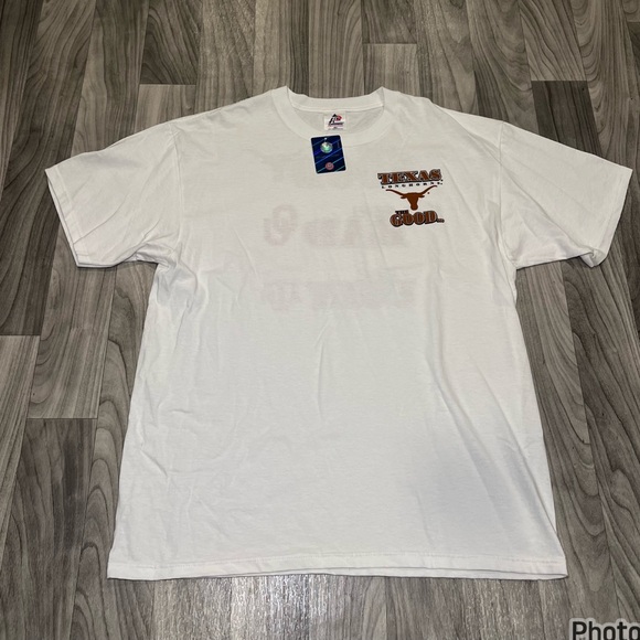 SIZE XL VTG UNIVERSITY OF TEXAS LONGHORNS Y2K NCAA GOOD,BAD,UGLY SHIRT - Picture 1 of 6